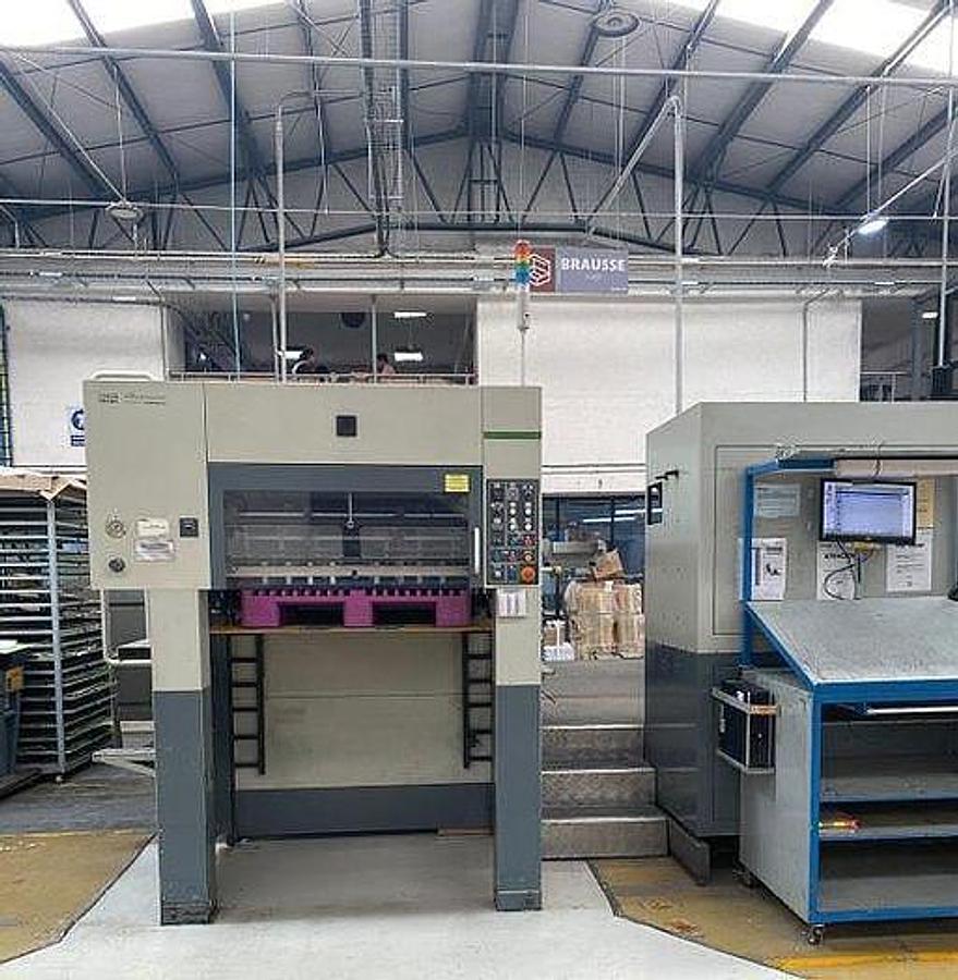 Used Brausse 1050 SEF Foil Stamping Die Cutter - 2010