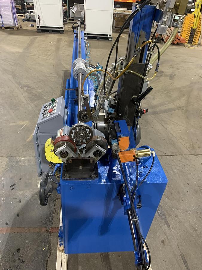 Used Coretech 10/90 90" Semi-Automatic Core Cutter, 6" Cores - 2001