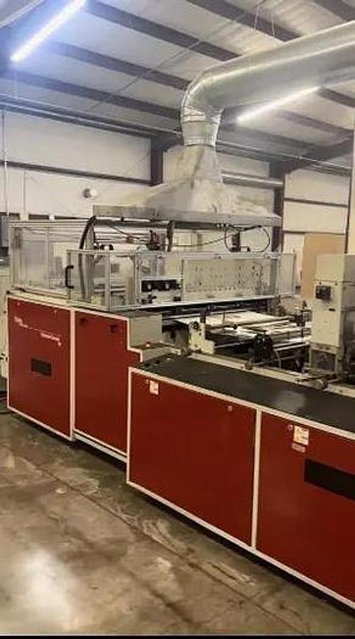 Used Hudson Sharpe M 1400 55" Heavy Duty Sideweld Bag Machine - 2015