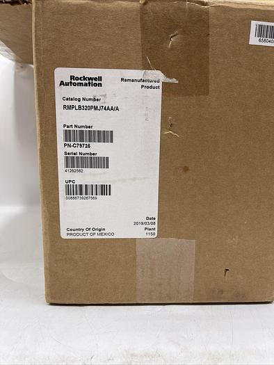 Allen Bradley MPL-B320P-MJ74AA A Same Day Shipping!