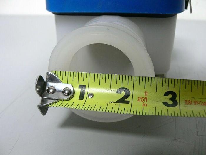 Used DN 40 d 50 PN 10 1.5" PVC Diaphragm Valve