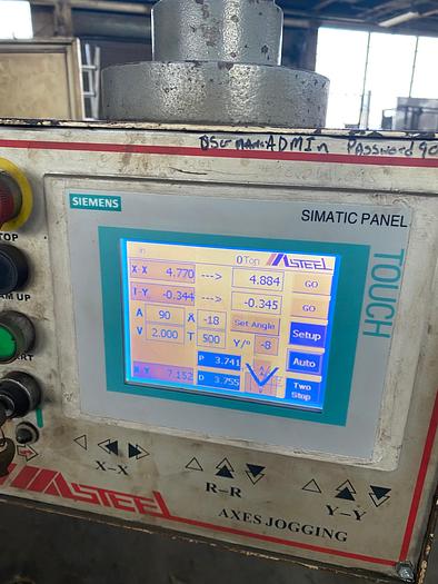 Used Masteel 12200 200 x 12' Hyrdraulic Press Brake