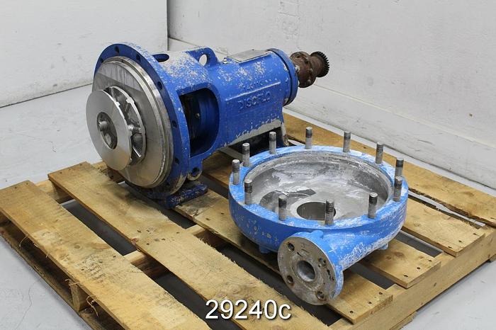 Used Discflo 403/13 Trash Pump, 2x4x14 #29240