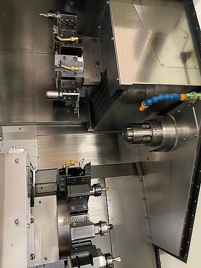 Begagnad Nakamura Tome WY 100, från 2016, Svarv med subspindel, Y-axel och stångmatning i mycket gott skick