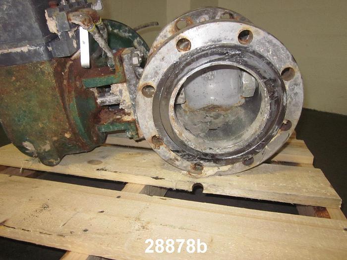 Used Fisher V150 6" Control V-ball Valve #28878