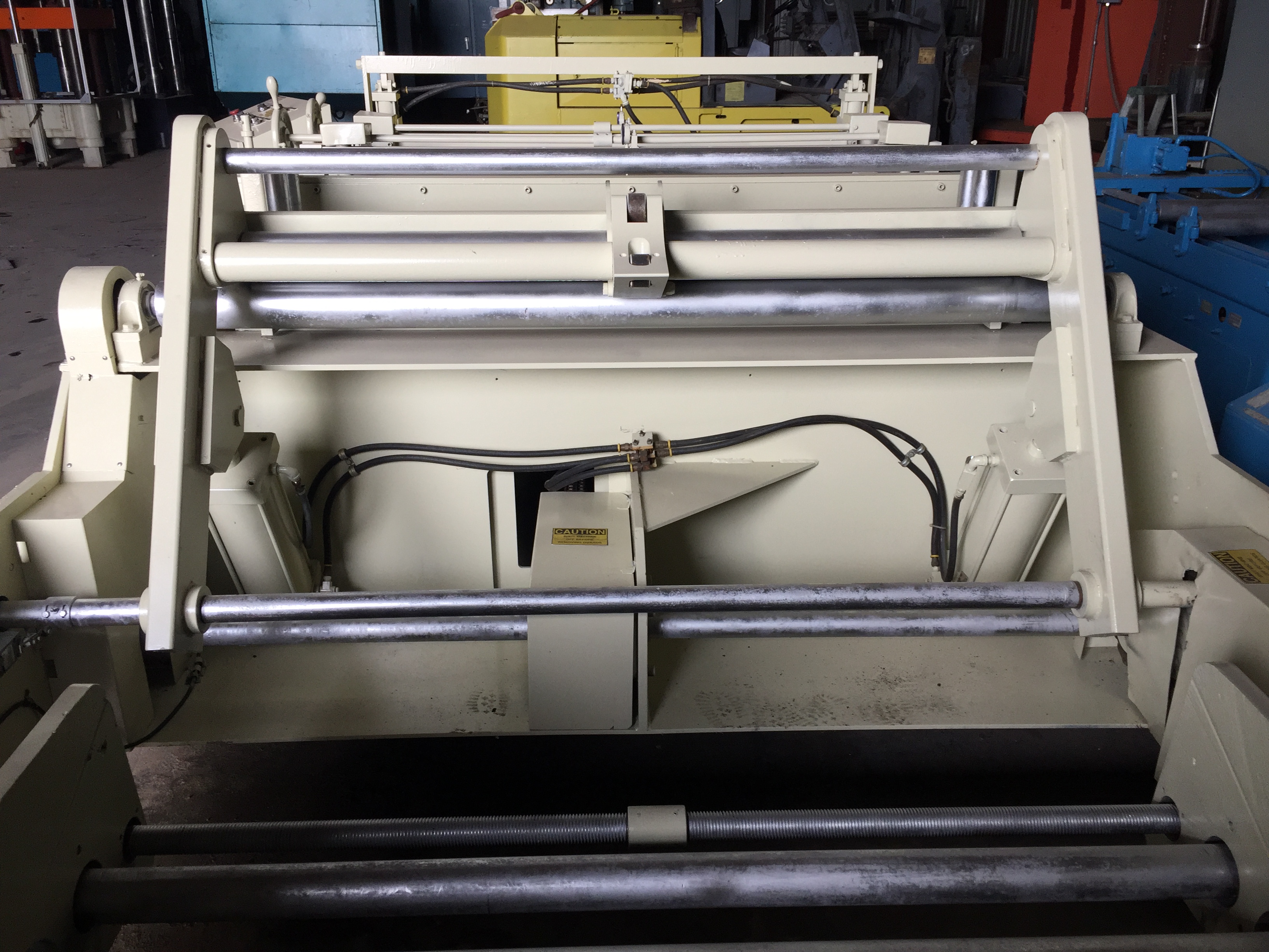 Used 20,000 lb. x 60 in. x .020 - .110 Rowe Cradle / Straightener #3843