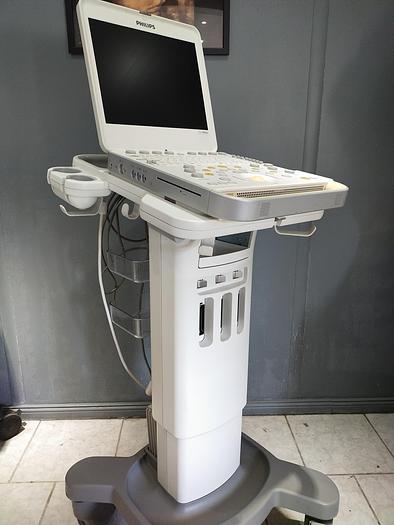 Gebraucht Philips CX50 tragbare Ultraschallgerät auf Philips CX Wagen