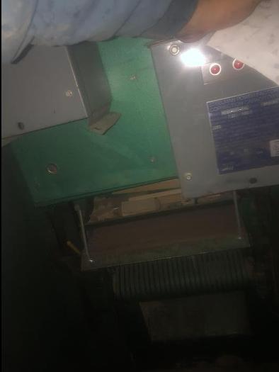 Used Timesavers TBO.25.SD 25" Wide Capacity Abrasive Planer, (2) 75HP motors, 3 Phase