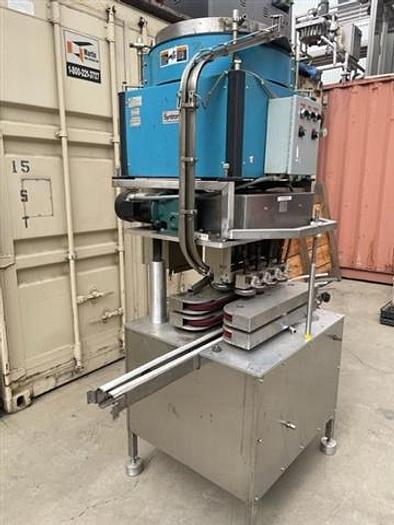 Used Capper, Ron Ungar, 8-Spindle, Cap Rotary Feeder #S744596