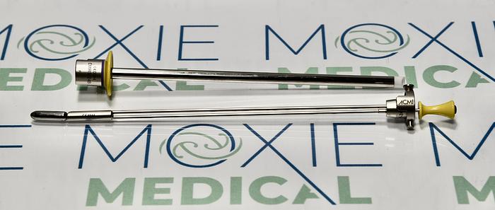 Used GYRUS ACMI 24 Fr and 26 Fr Obturator and Sheath; EMRS-24B, ETOR-24B, EMRS-26B, ETOR-26B