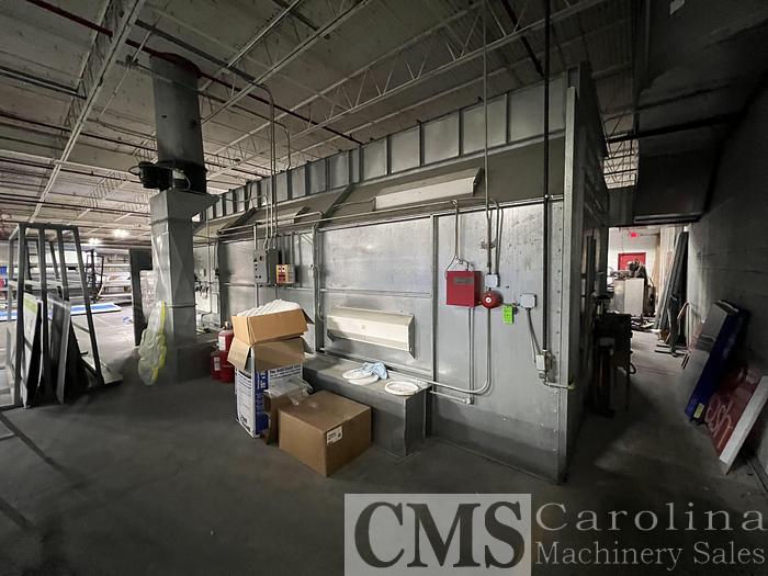 Used Carolina Virginia 14x27 Spray Booth