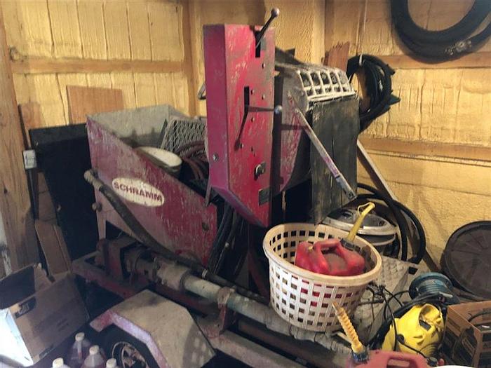 Used 0 Schramm Grout Pump