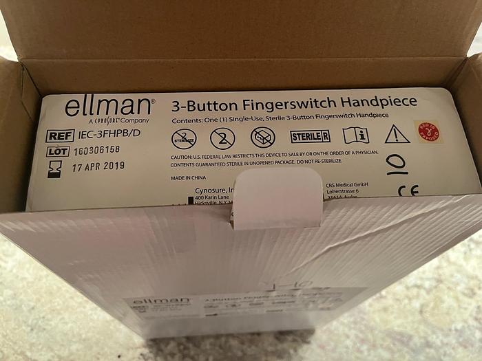 Used Ellman Box of 10 3-Button Fingerswitch Handpiece
