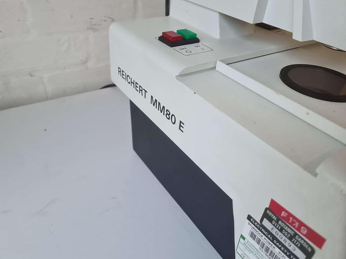 Used Leica Reichert MM80 E Mirror Cryo Fixation Unit