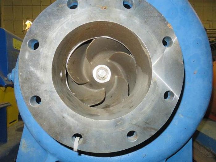 Unused Goulds Pump model 3175S i-Frame size 8×8-12 with base and motor, Unused #44666