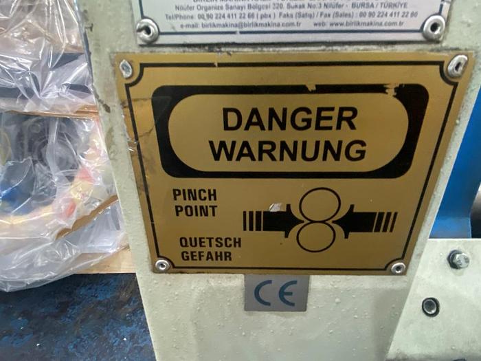 Used 2008 Birlik MSM 2030 x 0.5 Sheet Metal Rolls