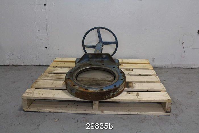 Used Dezurik 12" Hand Operated Knife Gate Valve #29835