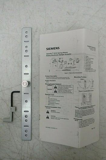 Used Siemens GCA126.1P OpenAir Actuator 24V 804766000126