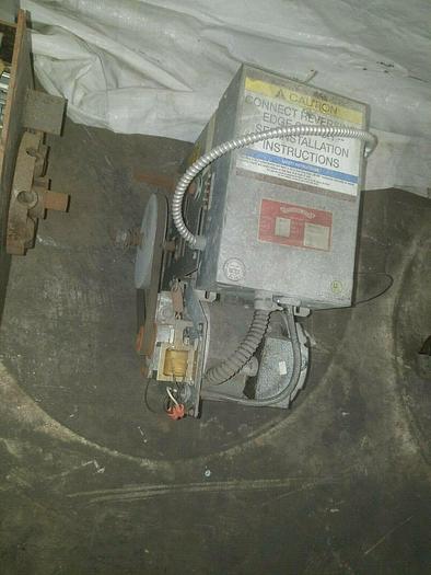 Used 5' x 8' Motorized Overhead Door Roll Up Door with motor and control