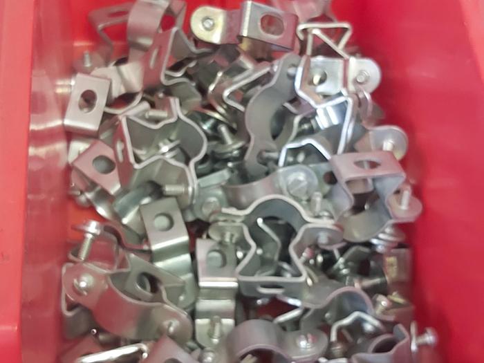 30 Stück Abstandschelle, Stahl verzinkt, D20, D17 bis D21mm  neuwertig