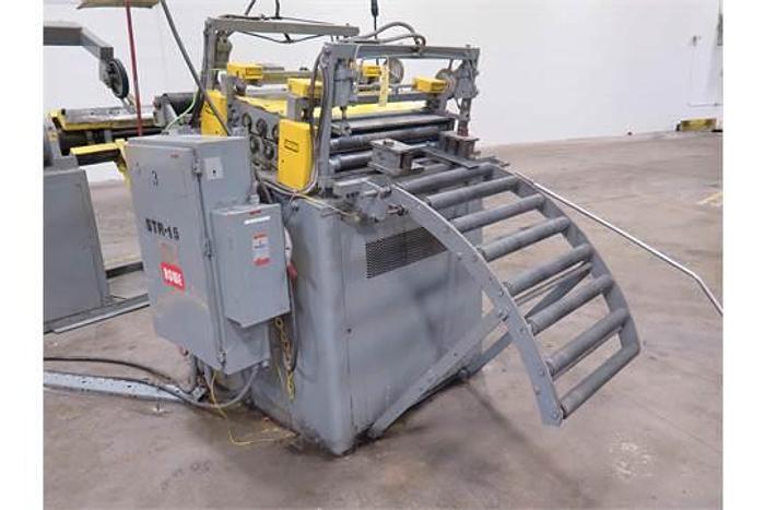 Used 30" WIDE X .135 X 10,000# ROWE SERVO FEED LINE