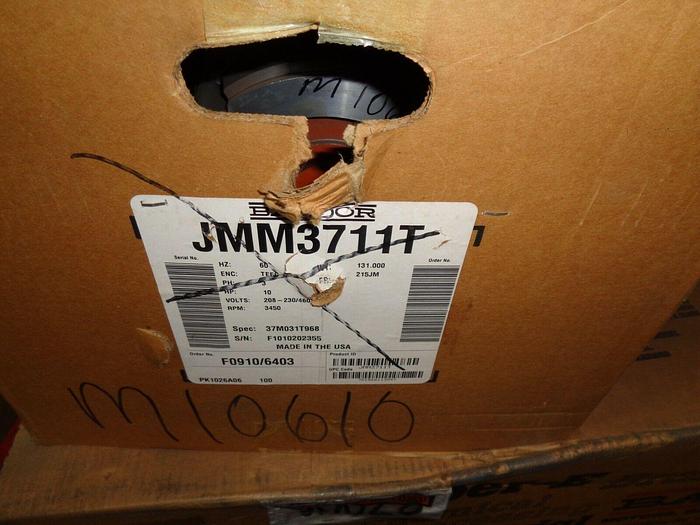 BALDOR JMM3313T 10HP, 1765RPM, 3PH, 60HZ, 215JM, 3733M, OPSB, F 208-230V/460