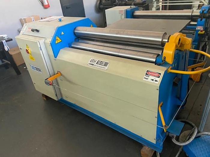 Usato Calandra Vibitech a 4 rulli 1000x4mm alberi da 130mm