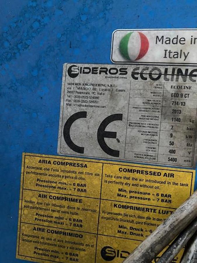 Usato FILTRO ASPIRAZIONE SIDEROS