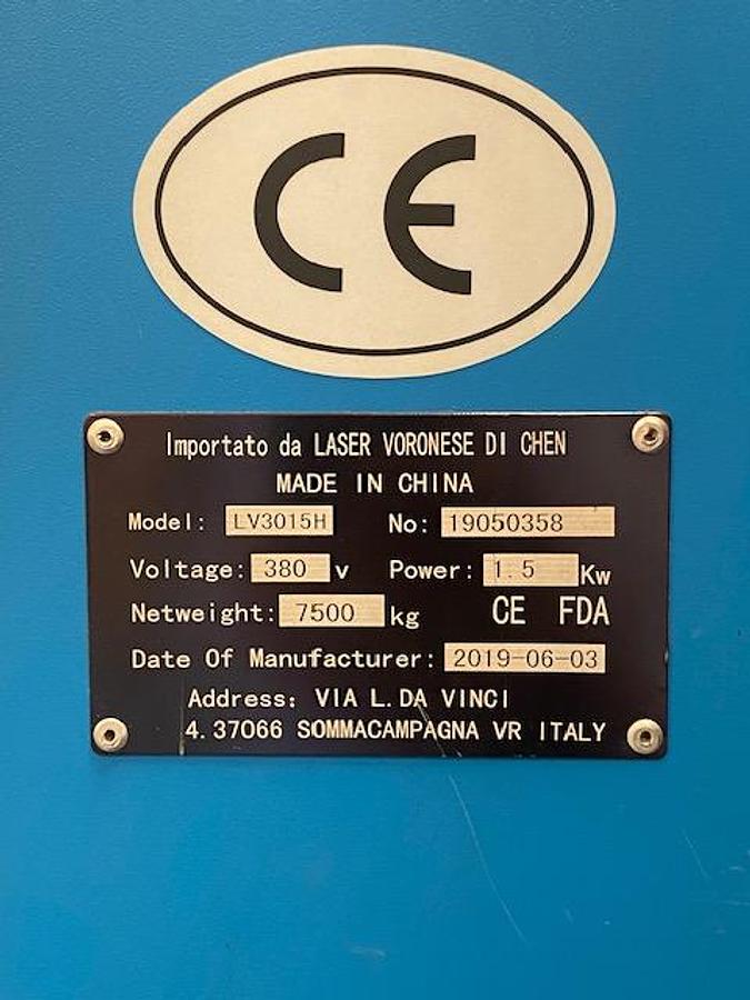 Usato IMPIANTO LASER VERONESE FIBRA