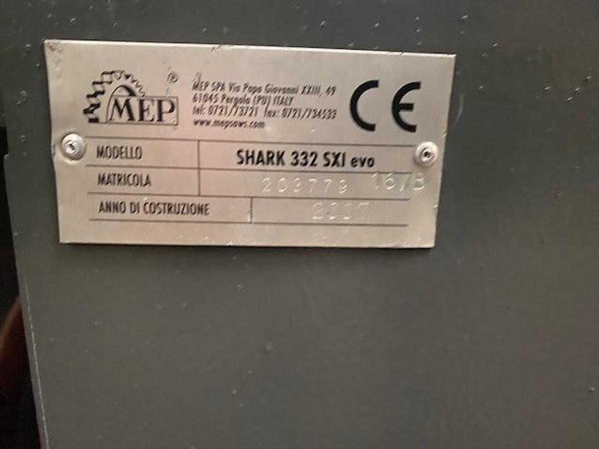 Usato SEGATRICE A NASTRO SEMI AUTOMATICA MEP