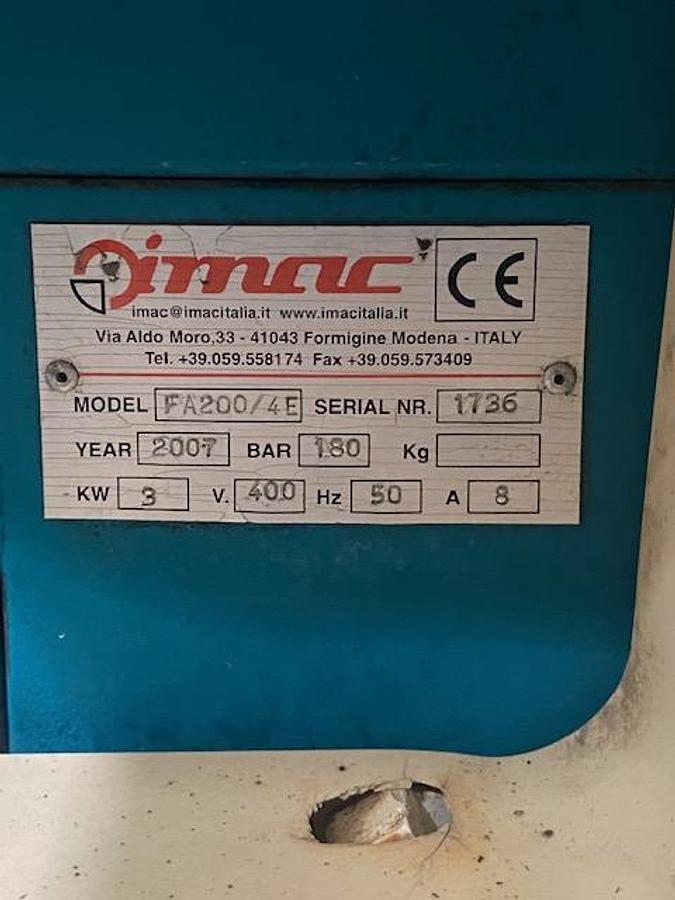 Usato SCANTONATRICE IDRAULICA IMAC