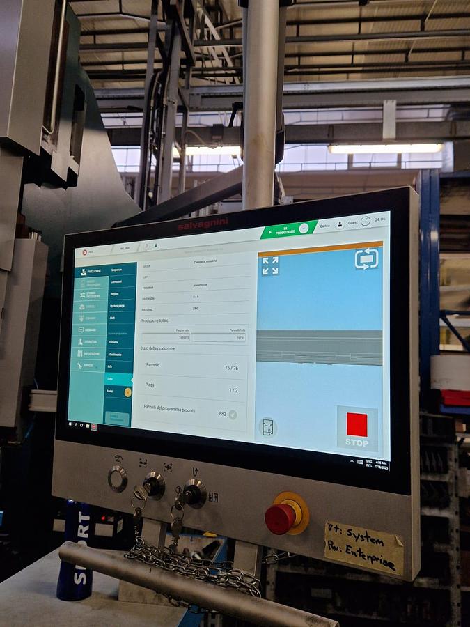 Usato PRESSA PIEGATRICE SALVAGNINI