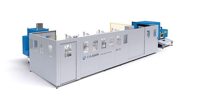 CY LASER: Sistemi di taglio laser in fibra ottica per tubi