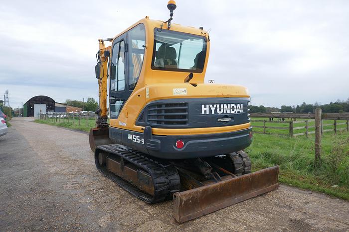 Used 2012 HYUNDAI ROBEX55-9
