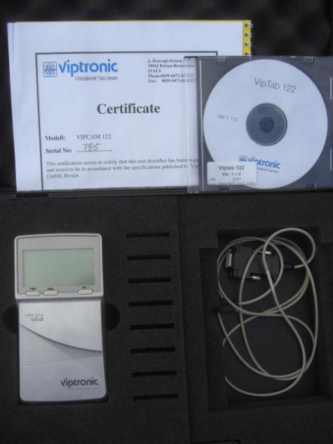 Used Gretag Viptronic Vipcam 122 pressure plate measuring device 2004