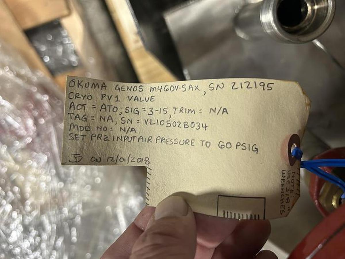 Used Okuma Genos M460V-5AX