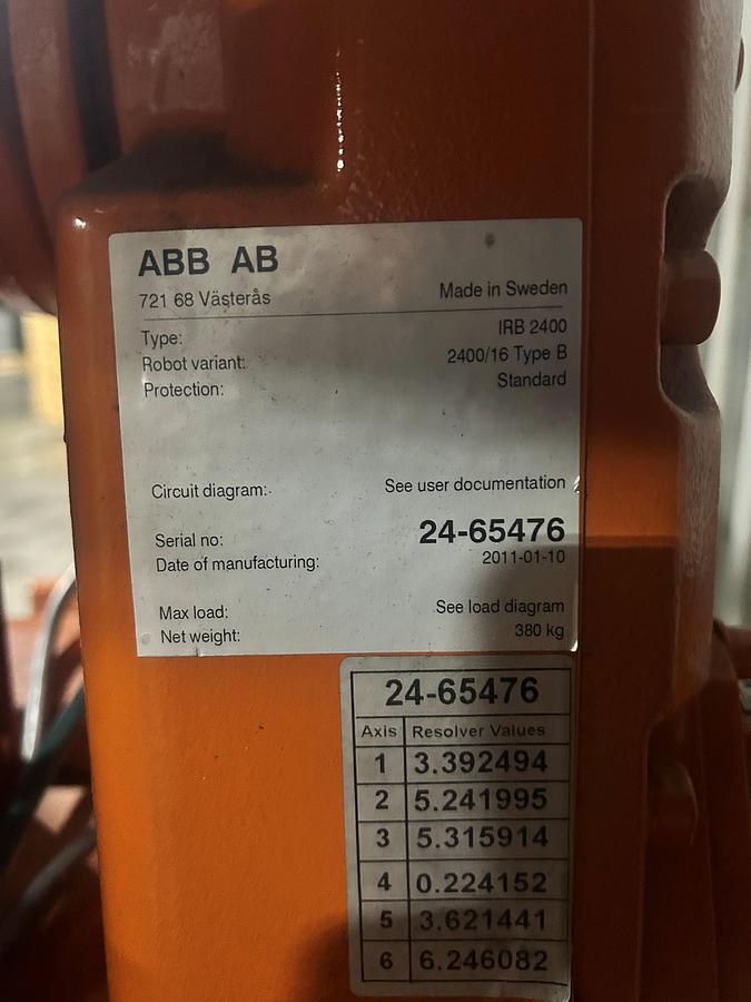 Used ABB Robot ABB
