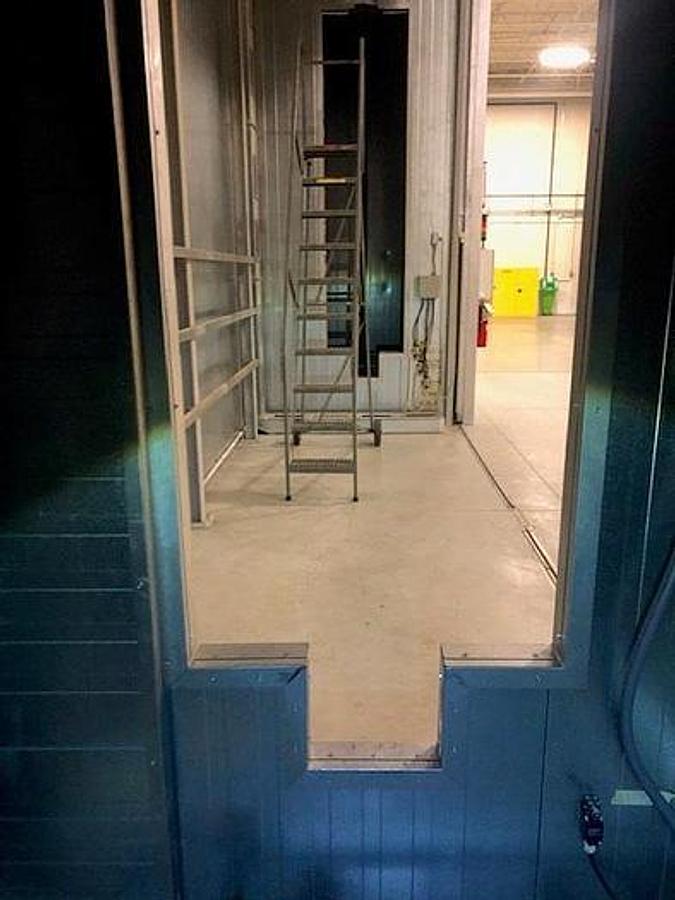 Used Curing Oven easTec GMBH Durchlaufofen