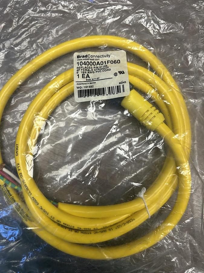 Used BradConnectivity Mfr #104000A01F060 BradConnectivity
