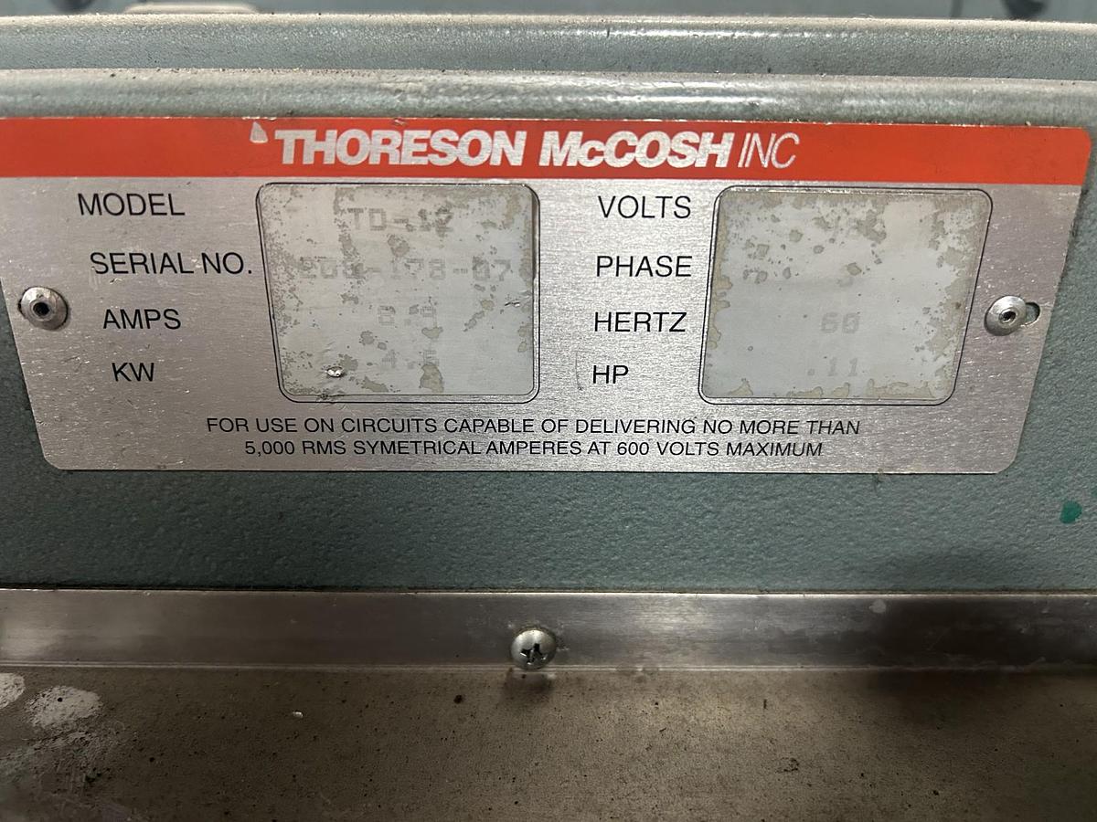Used Thoreson McCosh Inc.  TD-12