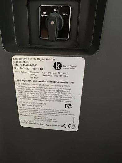Used Kornit Atlas