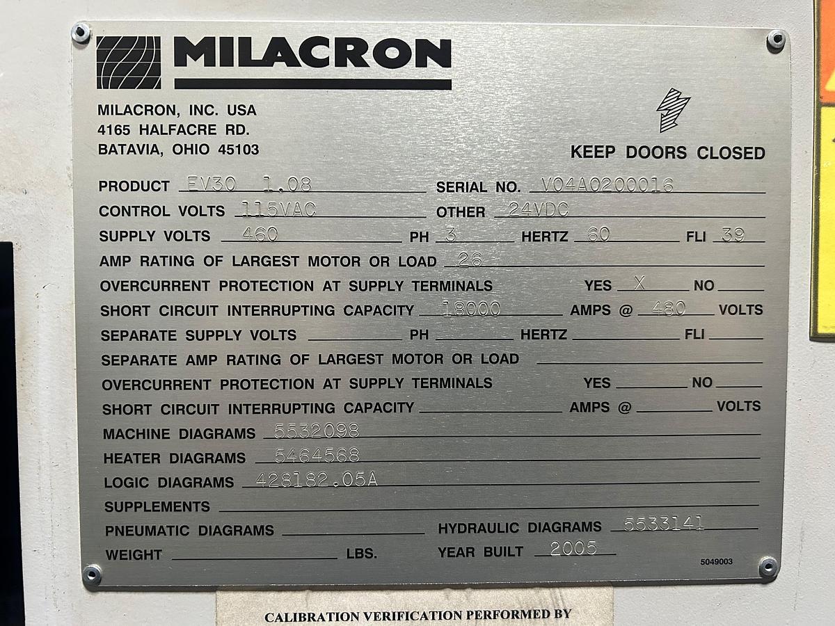 Used Cincinnati Milicron Magna V30-S