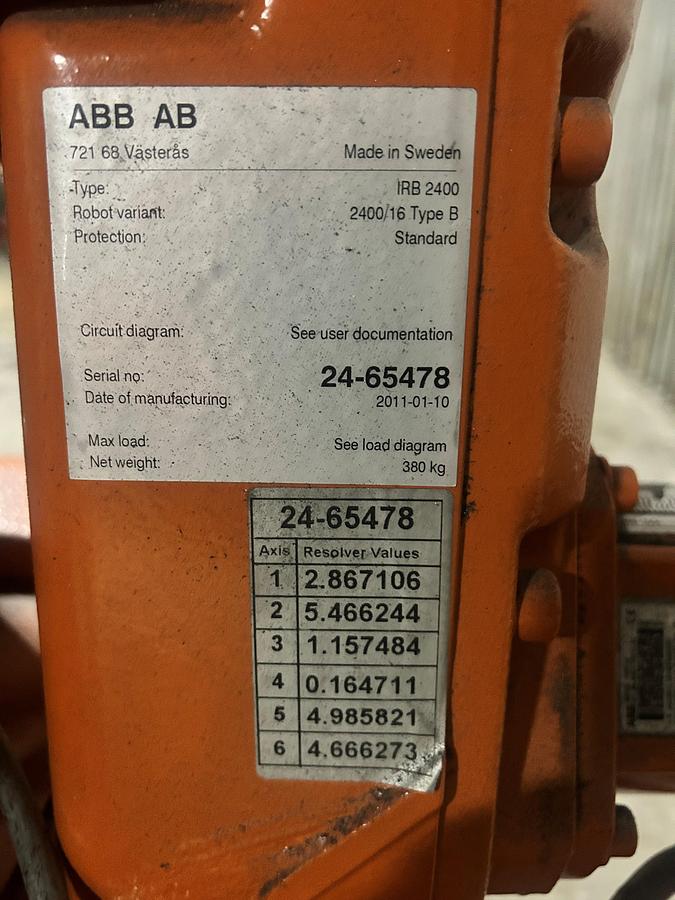 Used ABB Robot ABB