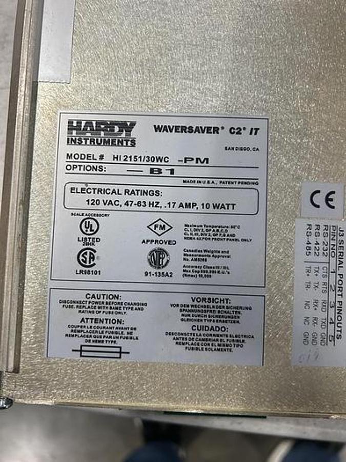 Used Hardy HI 2151/30WC