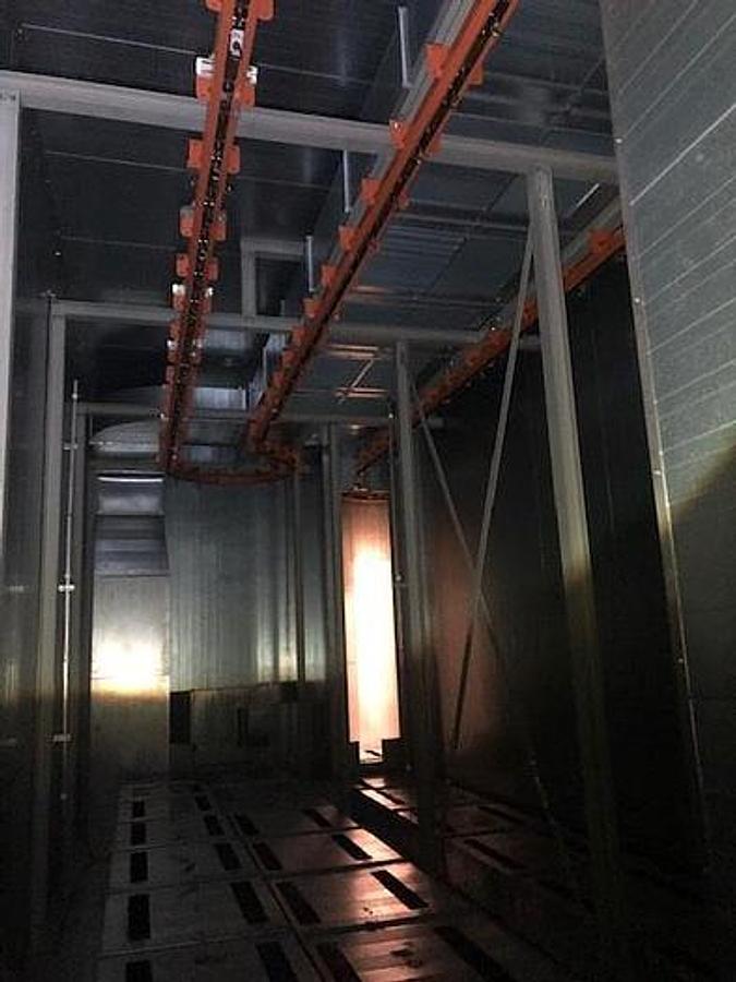 Used Curing Oven easTec GMBH Durchlaufofen