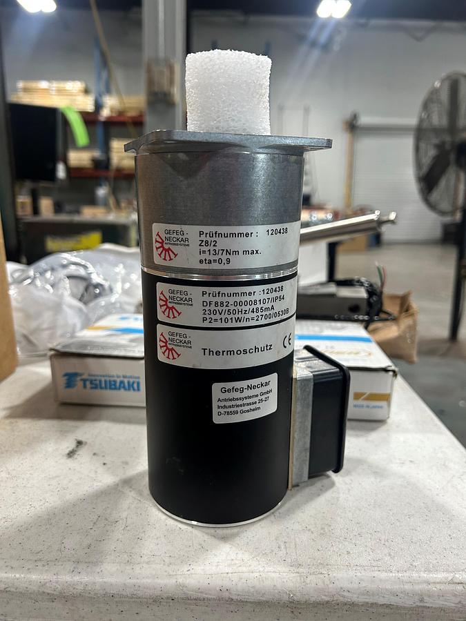 Used Gegeg-Neckar  Gegeg-Neckar drive systems test number 120438 ID #
