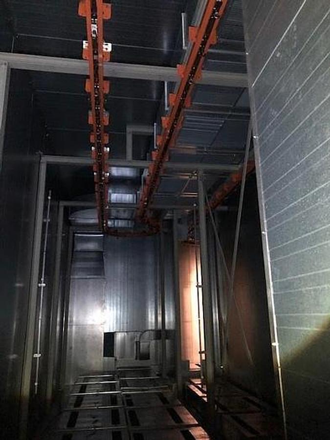 Used Curing Oven easTec GMBH Durchlaufofen