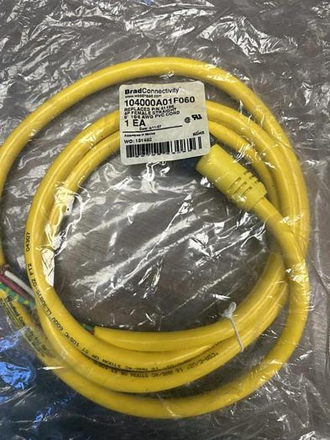Used BradConnectivity Mfr #104000A01F060 BradConnectivity
