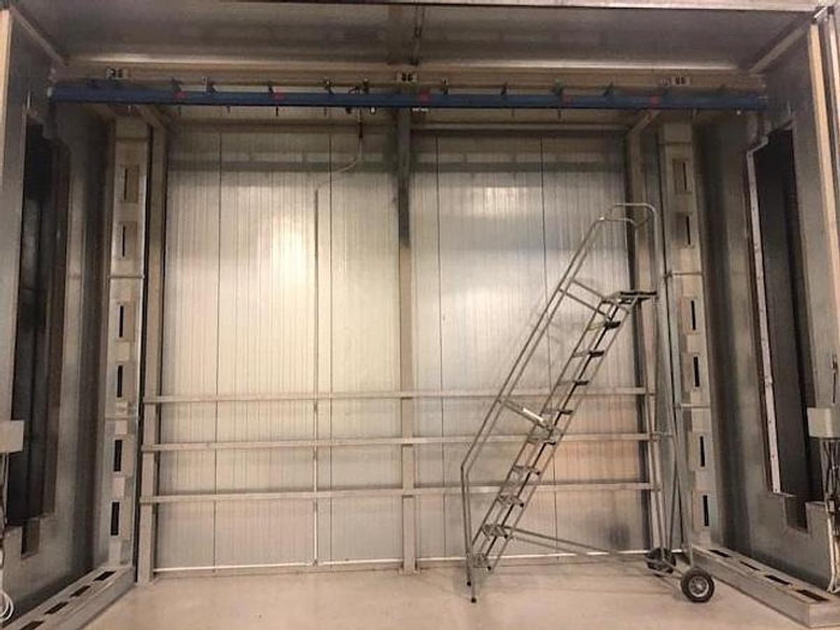 Used Curing Oven easTec GMBH Durchlaufofen