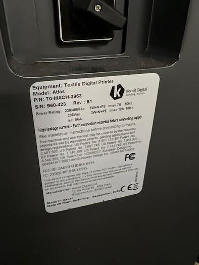 Used Kornit Atlas
